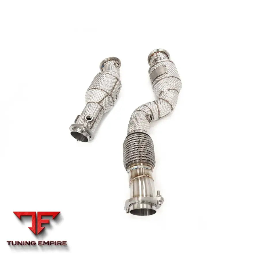 BMW M2 G87 3.0T S58 RAZOR EXHAUST DOWNPIPE WITH HEAT SHIELD
