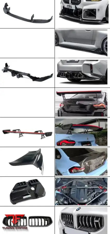 BMW M2 (G87) CARBON FIBER PARTS