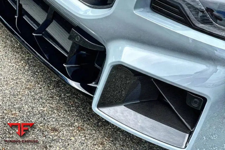Bmw M2 G87 Od-Mp Style Dry Carbon Fiber Front Bumper Air Inlet Trim Bsd