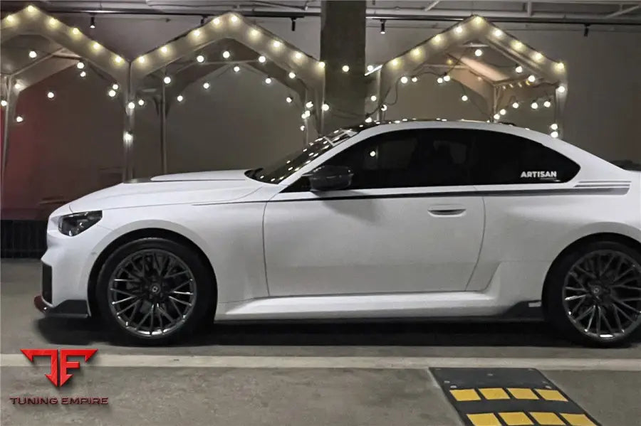 BMW M2 G87 OD STYLE DRY CARBON FIBER SIDE SKIRTS BSD