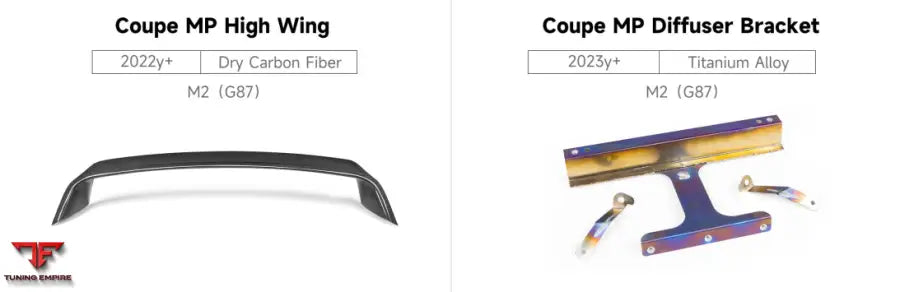 BMW M2 (G87) PARTS 2023y+