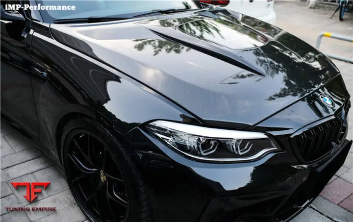 Bmw M2 & M2C 2-Series F22 F23 F87 Imp Performance Part Carbon Fiber Hood Bsd