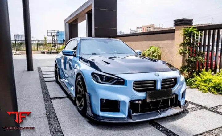 BMW M2/M2C G87 CARBON FIBER TEMPERED GLASS HOOD