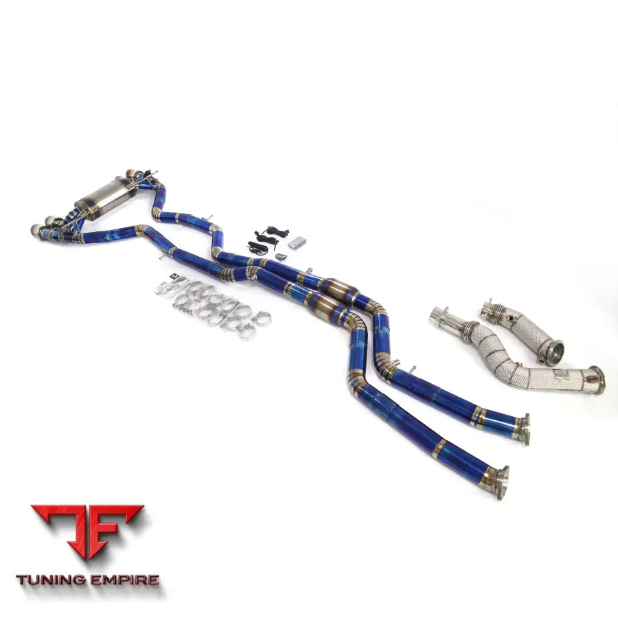 BMW M2 M2C S55 ENGINE F87 TITANIUM CATBACK RAZOR EXHAUST