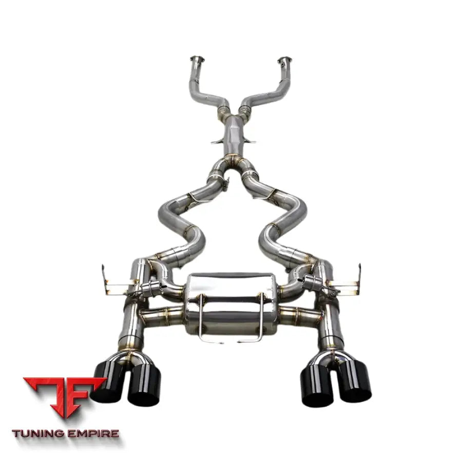 BMW M3 E90/E92/E93 4.0L CATBACK BLACK TIPS EXHAUST SYSTEM 2008-2013