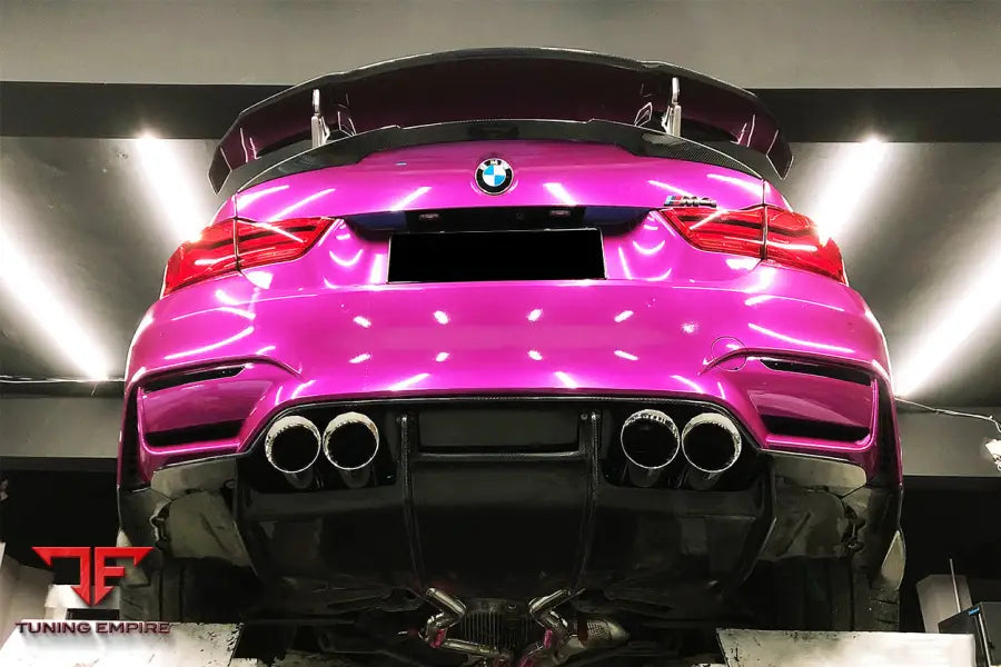 BMW M3 F80 & M4 F82 SM STYLE CARBON FIBER REAR CAPS BSD