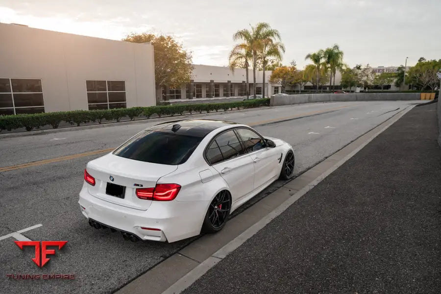 BMW M3 FORGED WHEELS AND EXHAUST SYSTEM