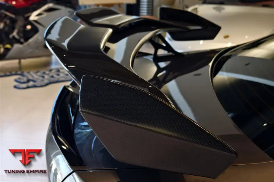 Bmw M3 G80 & 3 Series G20 M4 G82 4 G22 Bkssii Style Carbon Fiber Trunk Wing With Aluminum Slloy