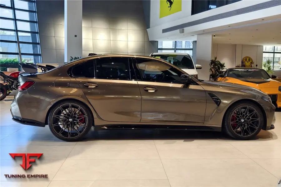 Bmw M3 G80 & 3 Series G20 M4 G82 4 G22 Bkssii Style Carbon Fiber Trunk Wing With Aluminum Slloy