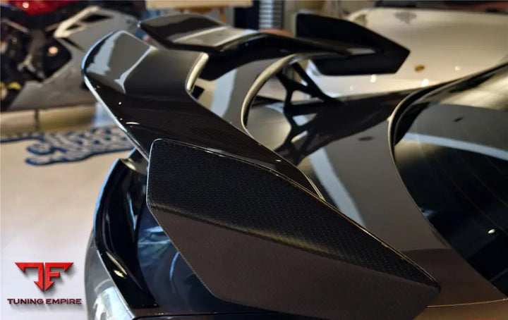 Bmw M3 G80 & 3 Series G20 M4 G82 4 G22 Bkssii Style Carbon Fiber Trunk Wing With Aluminum Slloy