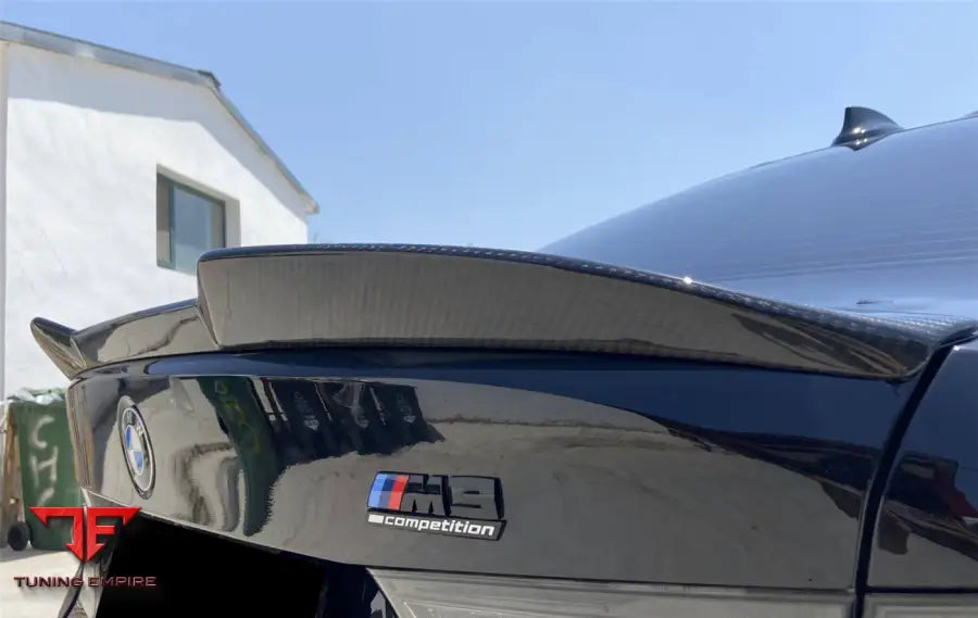 Bmw M3 G80 & G81 Mtn Style Dry Carbon Fiber Trunk Spoiler Wing Bsd