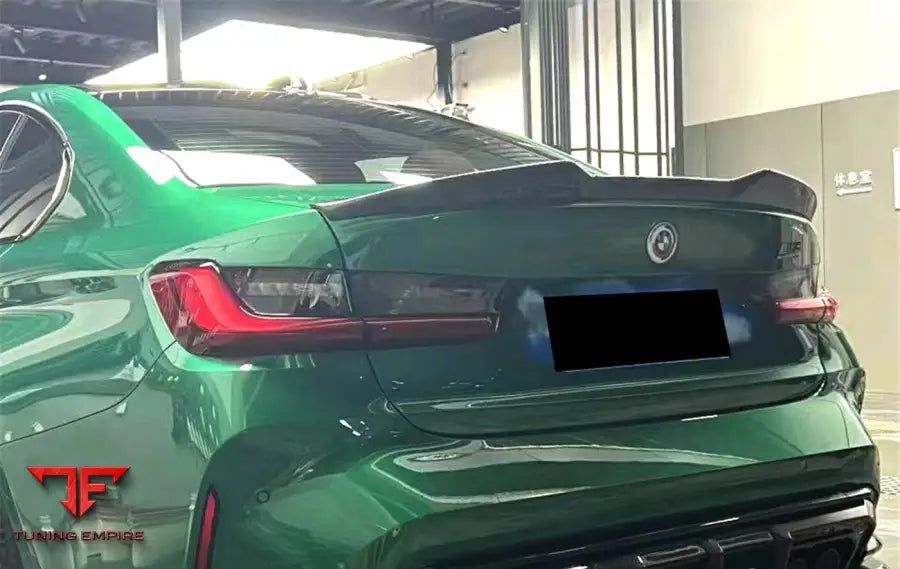 Bmw M3 G80 & G81 Mtn Style Dry Carbon Fiber Trunk Spoiler Wing Bsd