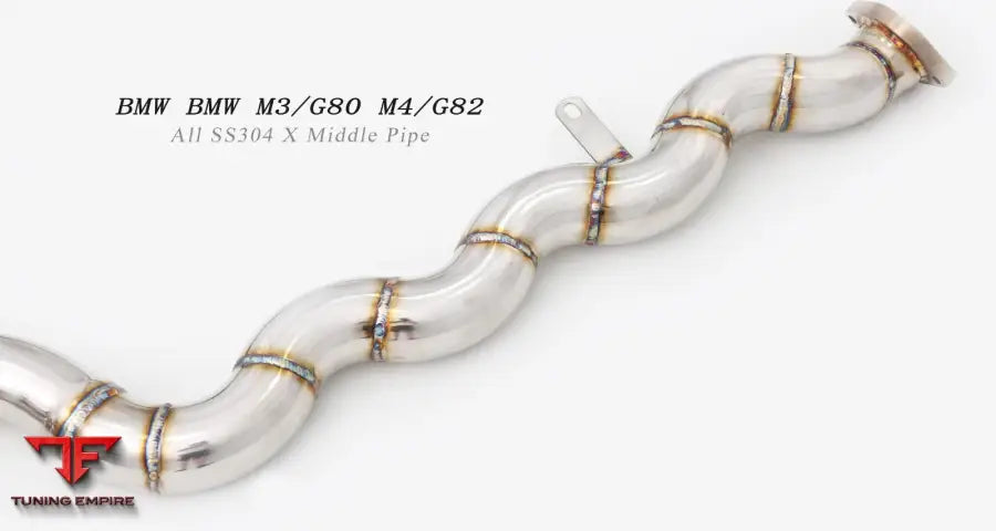 Bmw M3 G80 All Ss304 X Middle Pipe Exhaust System