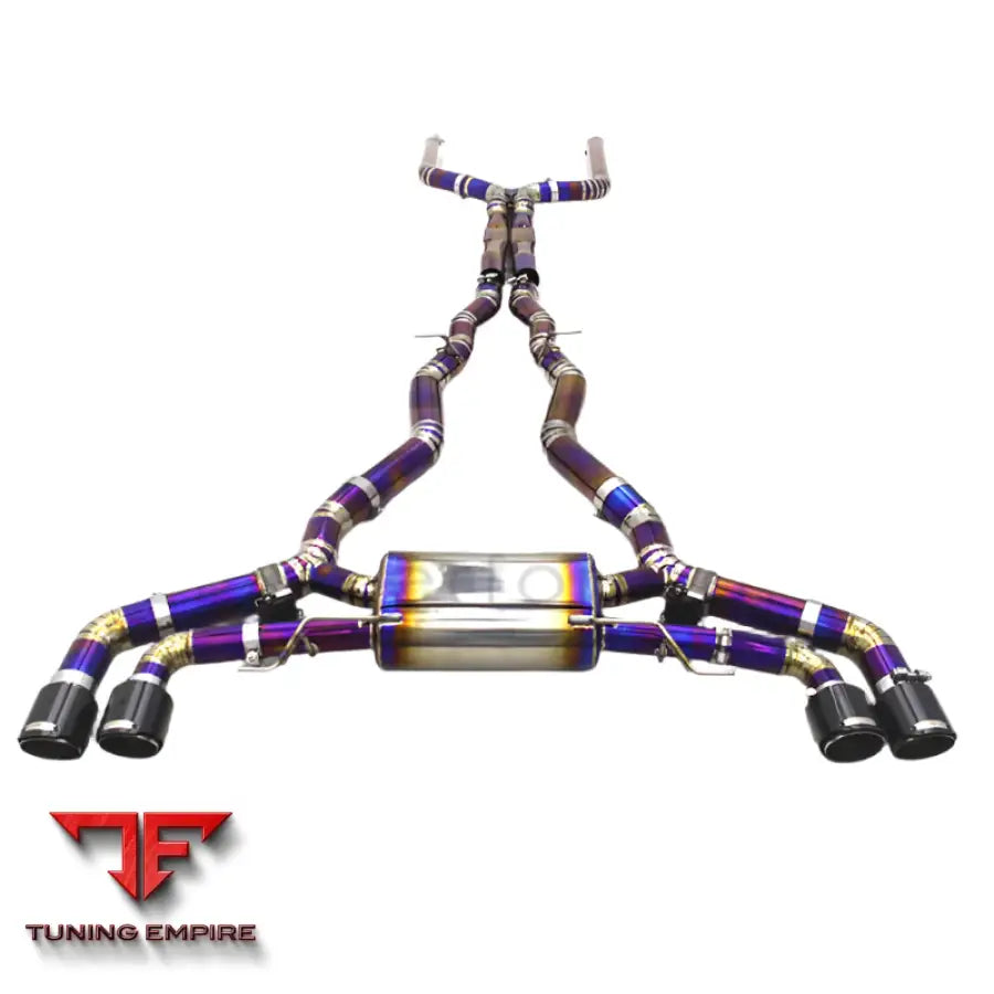 BMW M850 M850I G16 G14 G15 4.4TT CATBACK TITANIUM EXHAUST SYSTEM 2020-2023