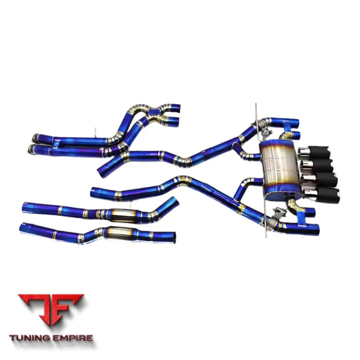 BMW M3/M4 F80/F8X S55 3.0T CATBACK TITANIUM EXHAUST SYSTEM 2014-2018