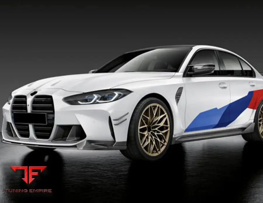 BMW M3/M4 G80 G82 CARBON FIBER FRONT BUMPER COVER 2021Y