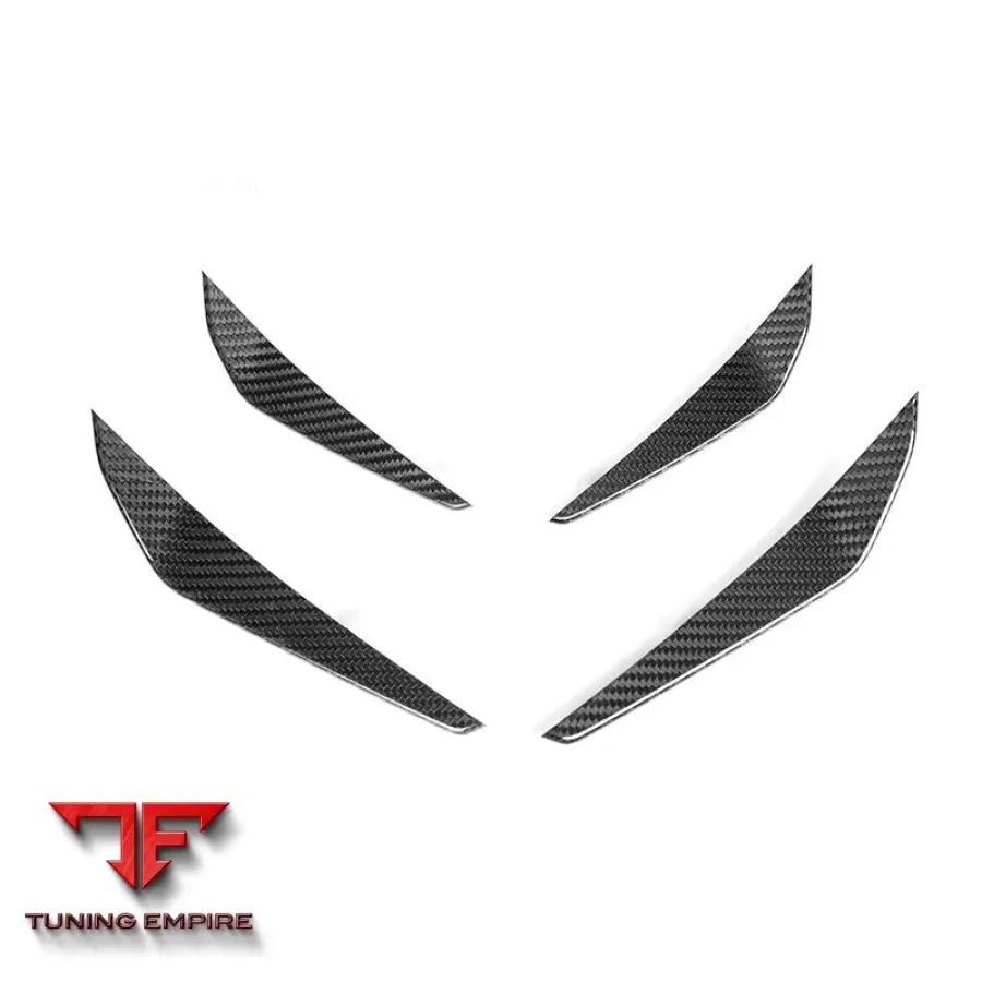 BMW M3/M4 G80 G82 CARBON FIBER FRONT BUMPER COVER 2021Y