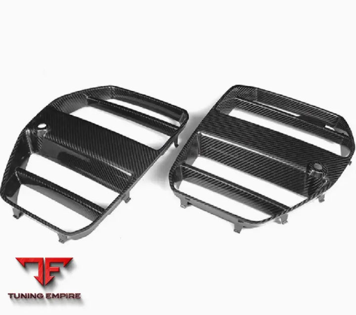 BMW M3/M4 G80 G82 CARBON FIBER FRONT BUMPER GRILLE 2021Y