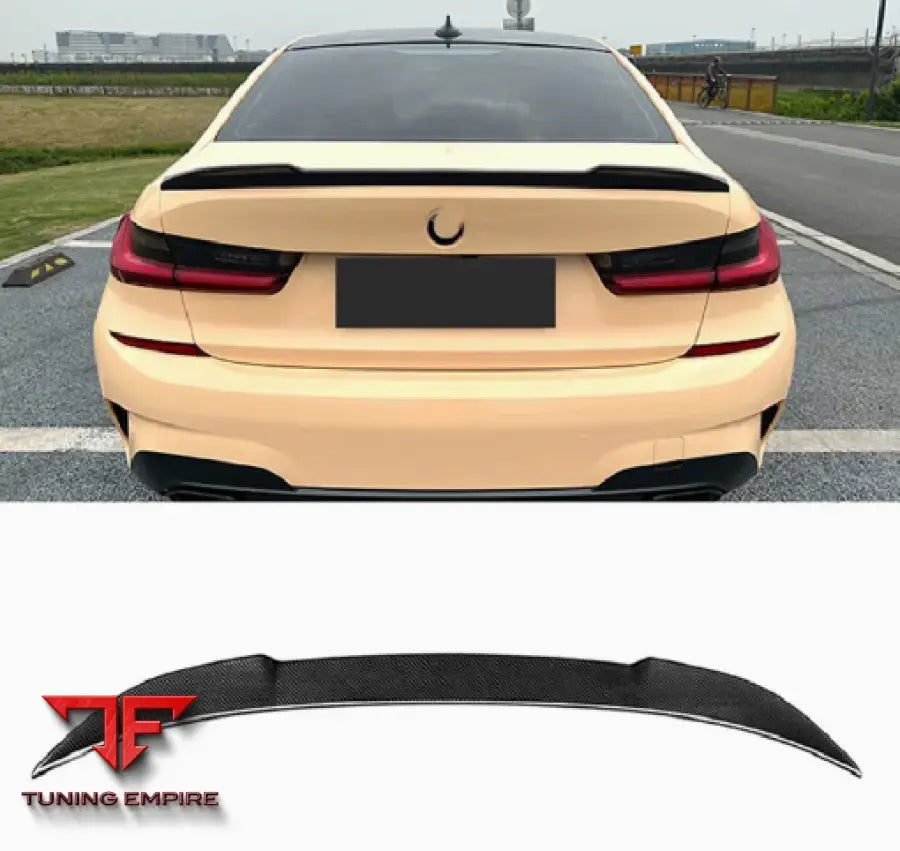 BMW M3/M4 G80 G82 CARBON FIBER REAR TRUNK SPOILER 2022Y