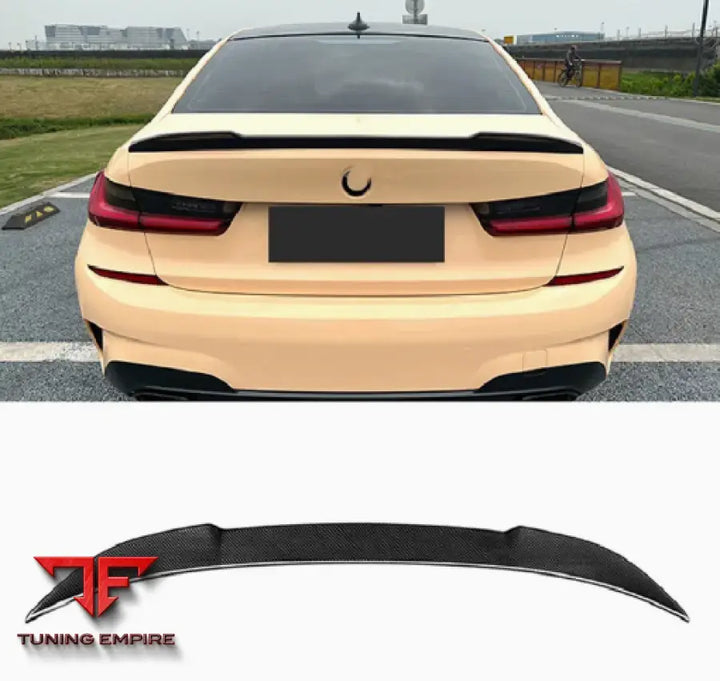 BMW M3/M4 G80 G82 CARBON FIBER REAR TRUNK SPOILER 2022Y