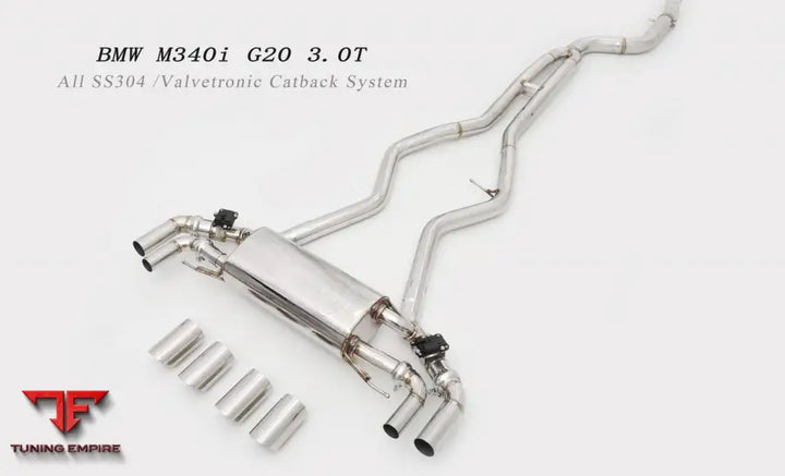 Bmw M340I G20 3.0T All Ss304 Valvetronic Catback System