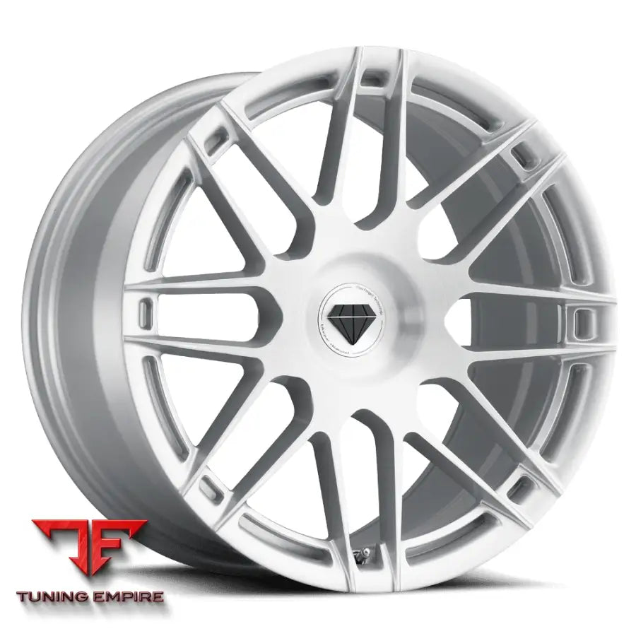 BMW M4 CS BLAQUE DIAMOND BD-F12 BRUSHED SILVER WHEELS