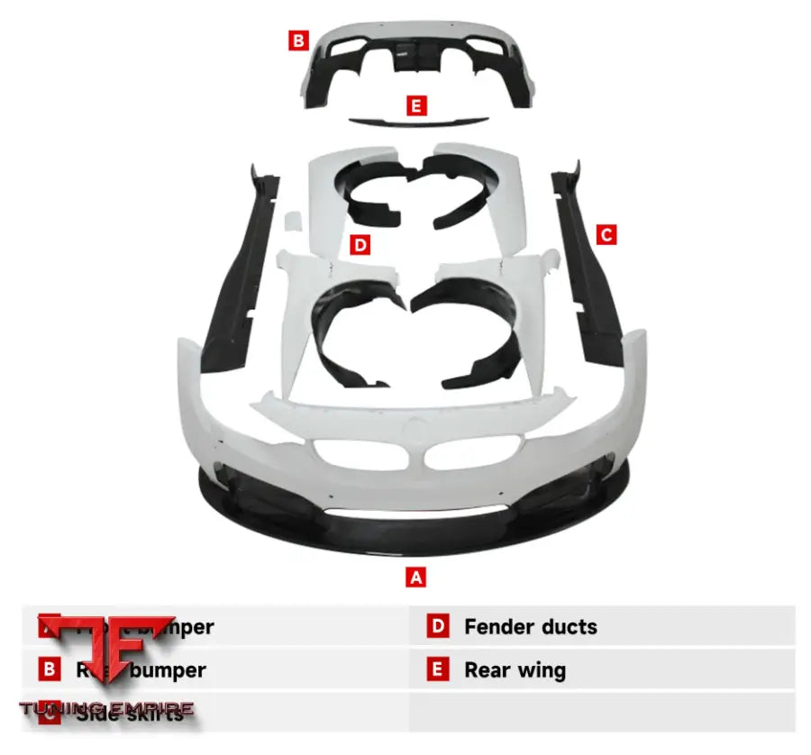 BMW M4 F82 V BODY KIT 2014-2020Y