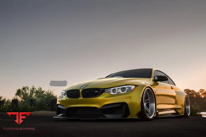 BMW M4 FORGED WHEELS AND EXHAUST SYSTEM