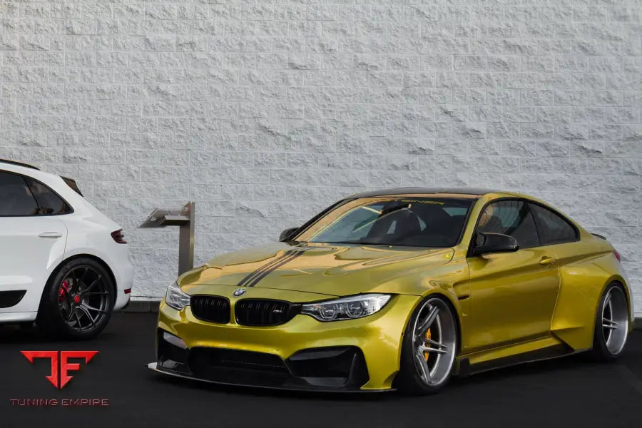 BMW M4 FORGED WHEELS AND EXHAUST SYSTEM
