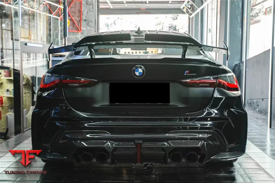 Bmw M4 G82 & 4 Series G22 Bkssii Style Carbon Fiber Trunk Spoiler Bsd