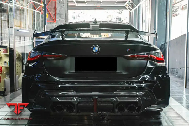Bmw M4 G82 & 4 Series G22 Bkssii Style Carbon Fiber Trunk Spoiler Bsd