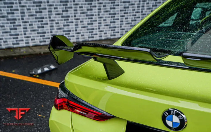 Bmw M4 G82 & 4 Series G22 Bkssii Style Carbon Fiber Trunk Spoiler Bsd