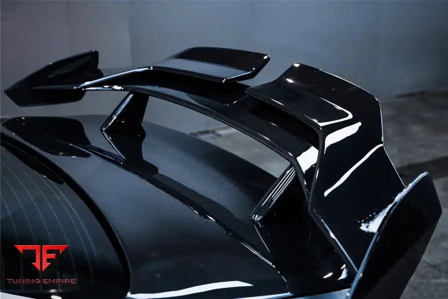 Bmw M4 G82 & 4 Series G22 Bkssii Style Carbon Fiber Trunk Spoiler Bsd