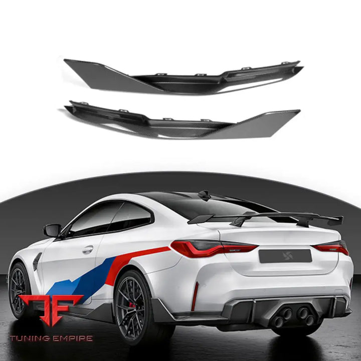 BMW M4 G82 CARBON MP STYLE REAR BUMPER DIFFUSER COVER