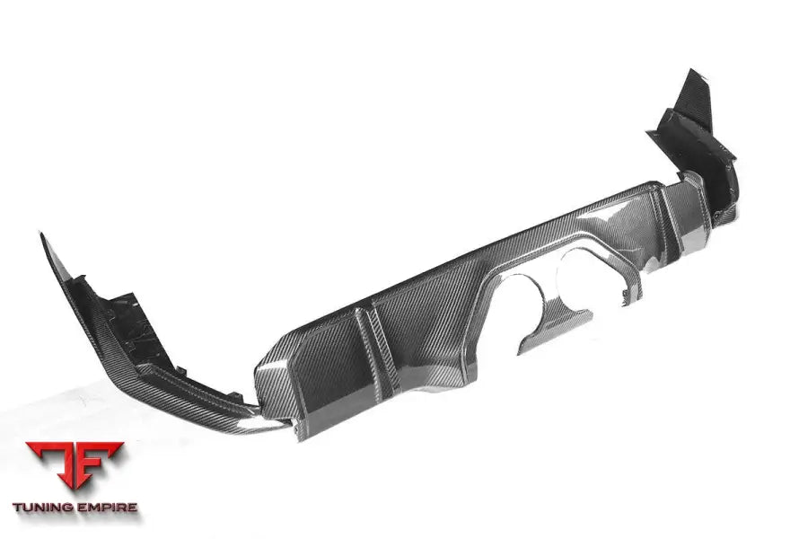 Bmw M4 G82 & G83 Mp Style Carbon Fiber Middle Rear Lip With Caps Bsd