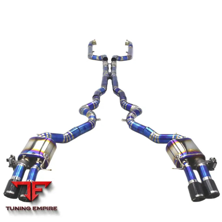 BMW M5 F10 F15 4.4TT CATBACK TITANIUM SYSTEMS EXHAUST 2012-2016