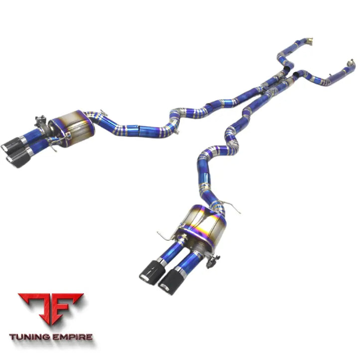 BMW M5 F10 F15 4.4TT CATBACK TITANIUM SYSTEMS EXHAUST 2012-2016
