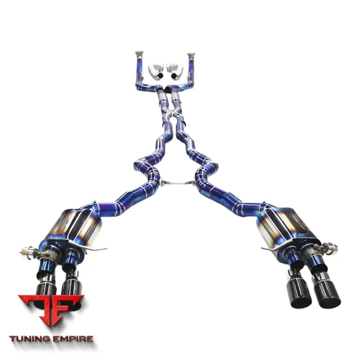 BMW M5 F10/F15 4.4TT CATBACK TITANIUM ALLOY EXHAUST SYSTEM 2012-2016