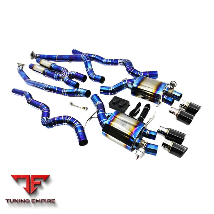 BMW M5 F10/F15 4.4TT CATBACK TITANIUM ALLOY EXHAUST SYSTEM 2012-2016