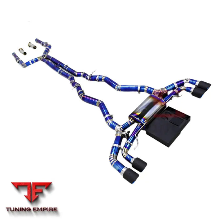 BMW M5 F90 LCI 4.4T CATBACK TITANIUM VALVED EXHAUST SYSTEM 2018-2024