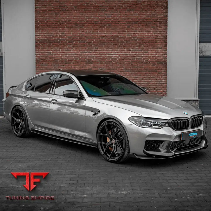 BMW M5 F90 VOSSEN HF-5 SATIN BLACK 22 INCH WHEELS