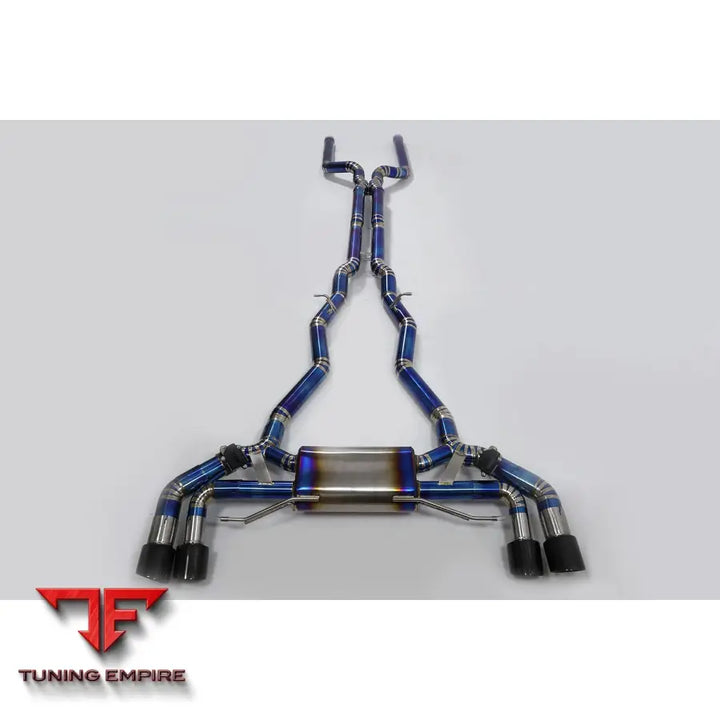 BMW M5/M6 F90 M5 4.4T S63 V8 TITANIUM CATBACK RAZOR EXHAUST WITH MUFFLER VALVE