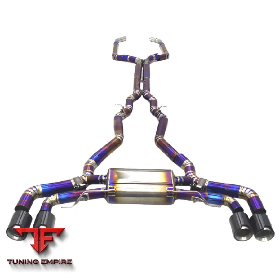 BMW M550/M550I G30/N63 4.4TT CATBACK TITANIUM EXHAUST SYSTEM 2017-2022