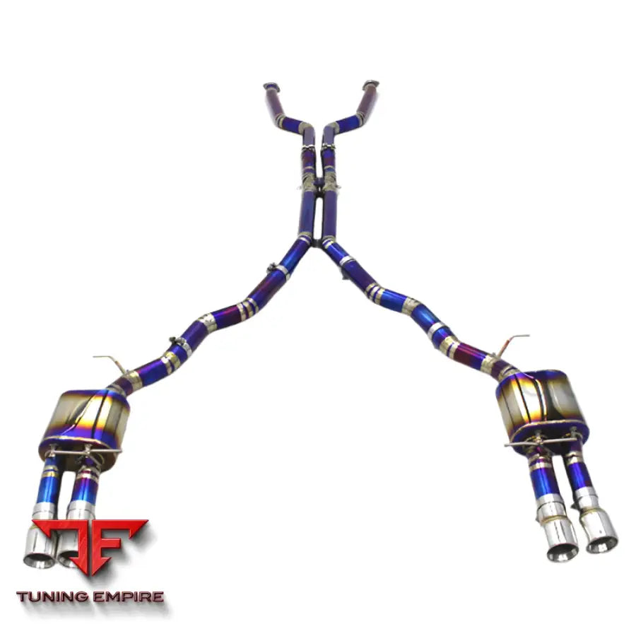 BMW M6 E63 V10 5.0L CATBACK TITANIUM EXHAUST SYSTEM 2006-2010