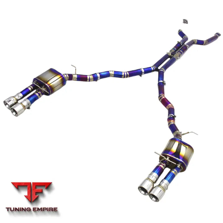 BMW M6 E63 V10 5.0L CATBACK TITANIUM EXHAUST SYSTEM 2006-2010