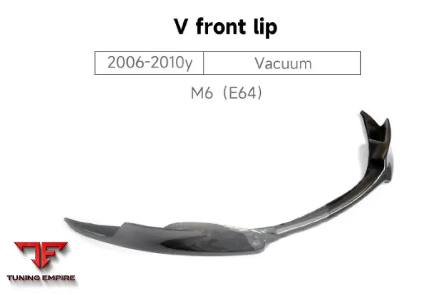BMW M6 (E64) FRONT LIP AND DIFFUSER 2006-2010y