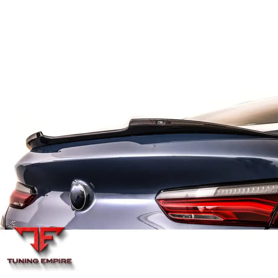 BMW M8 F92/F93 GLOSS BLACK TRUNK SPOILER 2018 2020Y