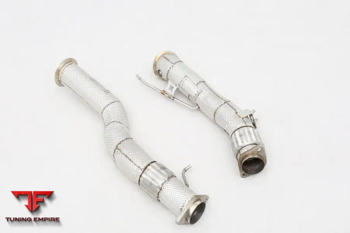 Bmw S58 3.0T All Ss304 Catless Downpipe With Heat Shield Exhaust System