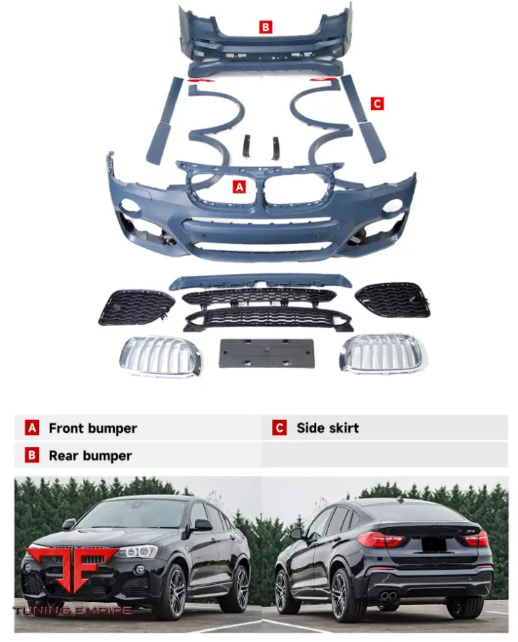 BMW X4 F26 MT BODY KIT 2014Y+
