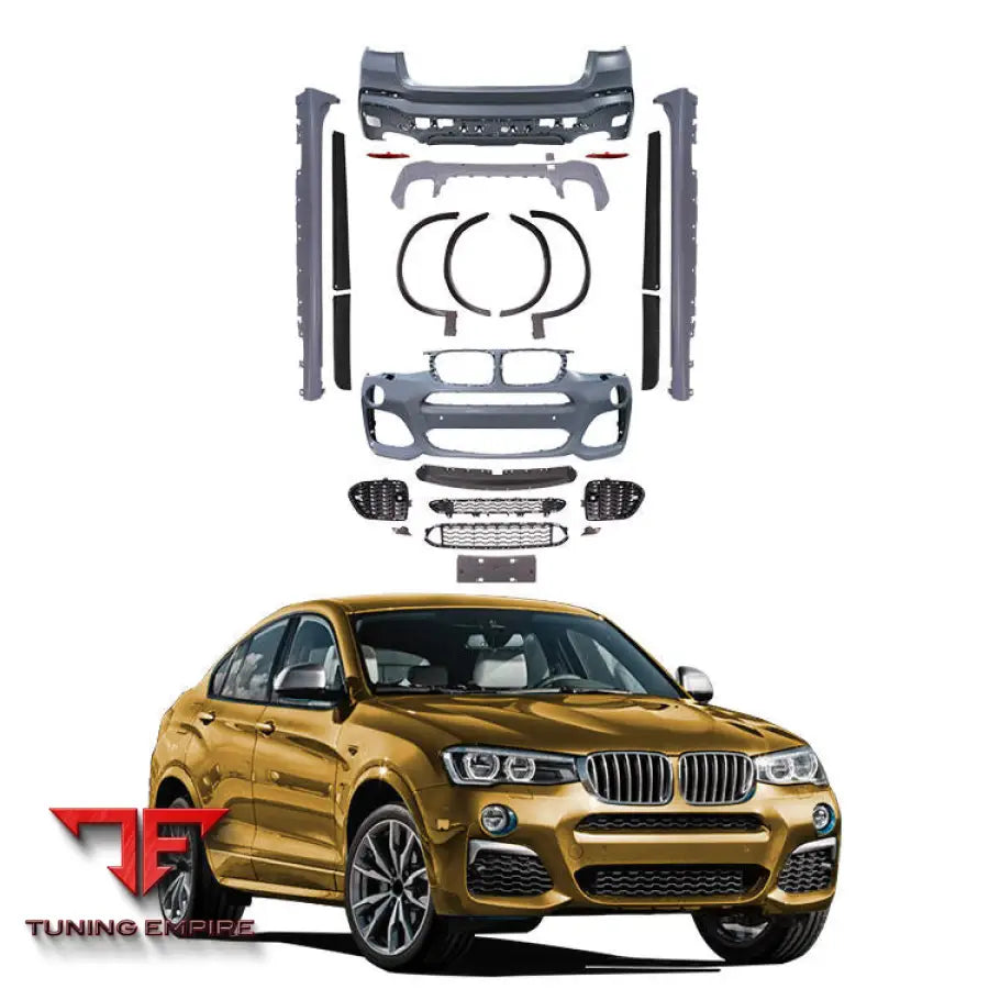 BMW X4 F26 UPGRADE TO X4M BODY KIT